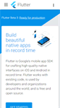 Mobile Screenshot of flutter.io